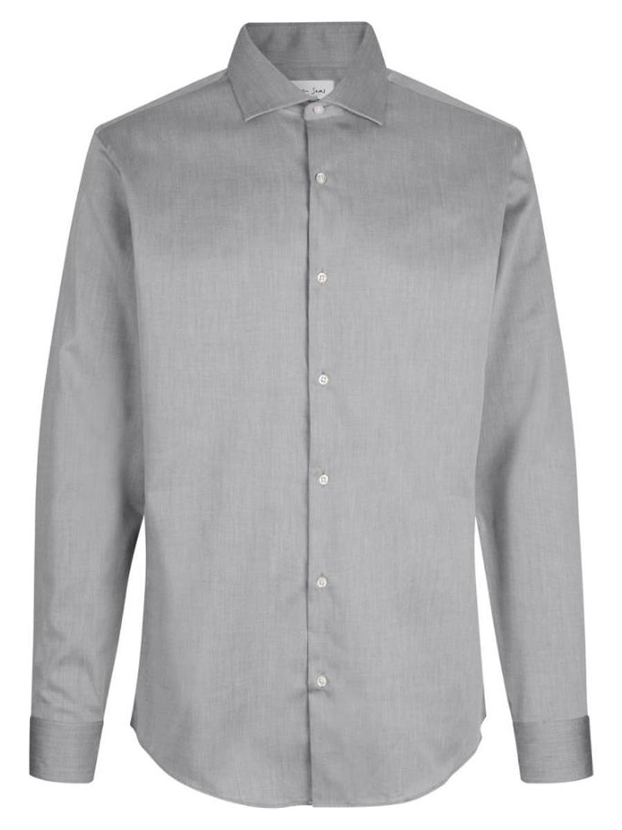 Seven Seas Skjorter ss8-silver_S - Bygholm Menswear